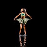 Dancer in water