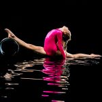 Dancer in water