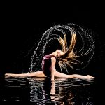 Dancer in water