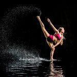 Dancer in water