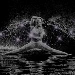 Dancer in water