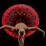 Dancer with red dress